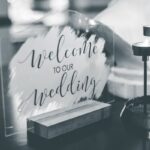 wedding welcome table decor